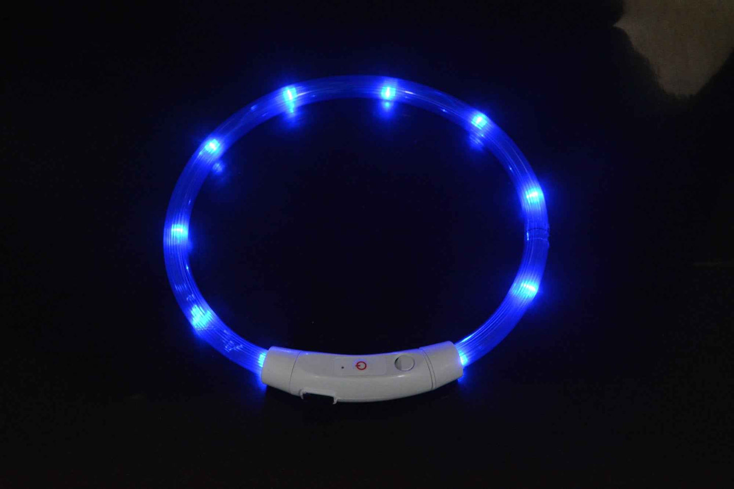 Dog luminous collar With USB charging neck ring