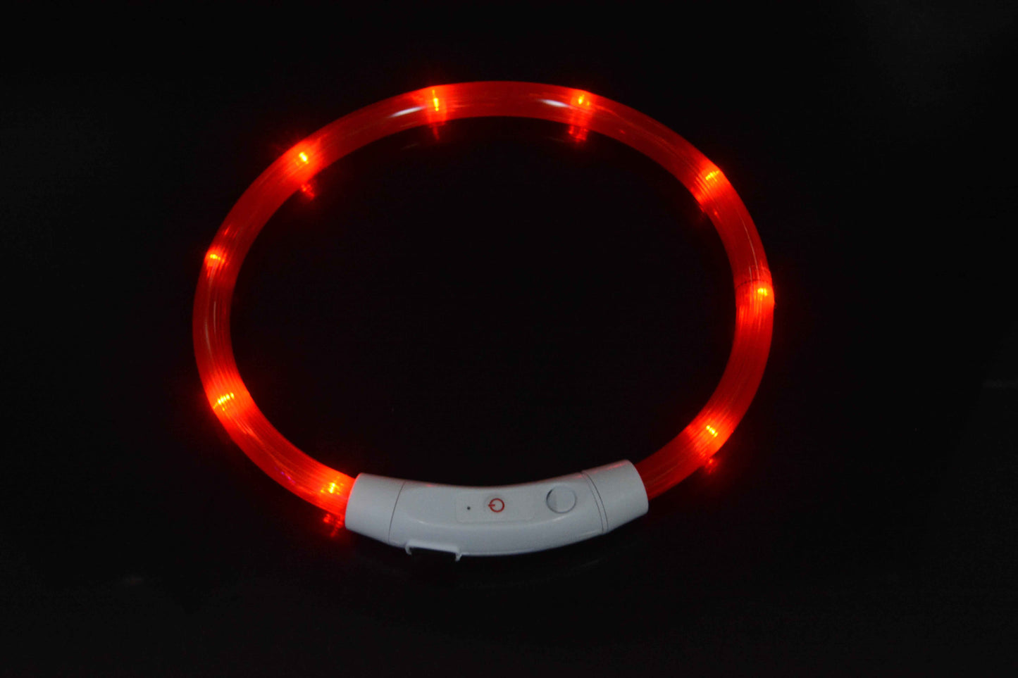 Dog luminous collar With USB charging neck ring