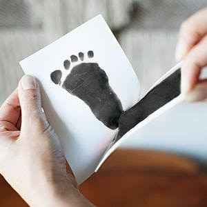 Baby Care Non-Toxic Baby Handprint Footprint Imprint Kit