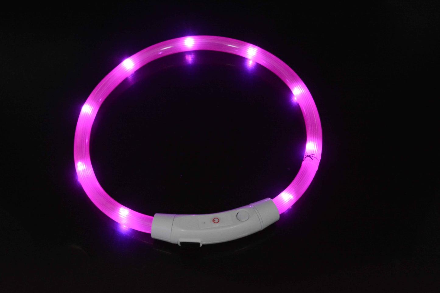 Dog luminous collar With USB charging neck ring