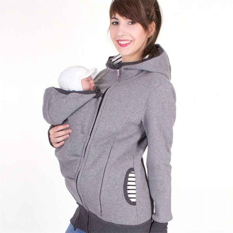 Fashion Style Long Sleeve Maternity Warm Hoddies