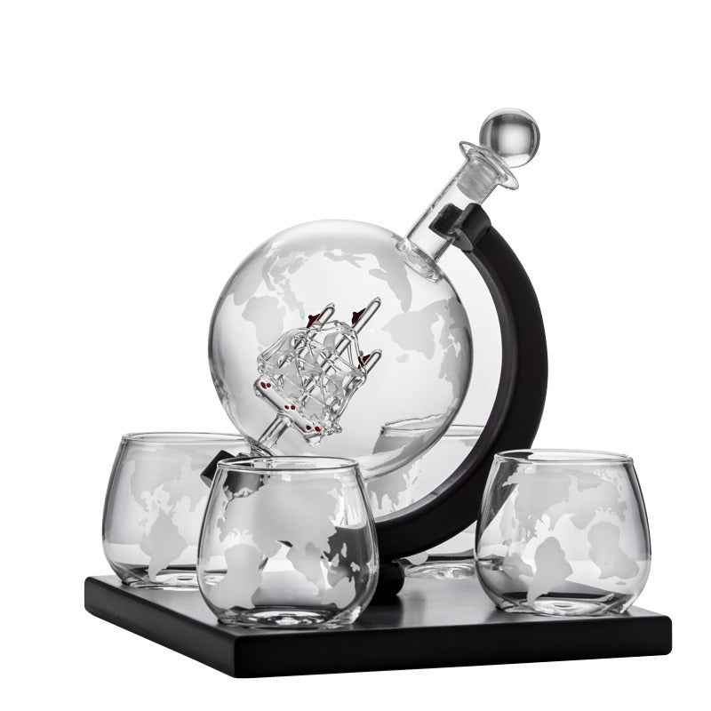 Creative Globe Decanter Set