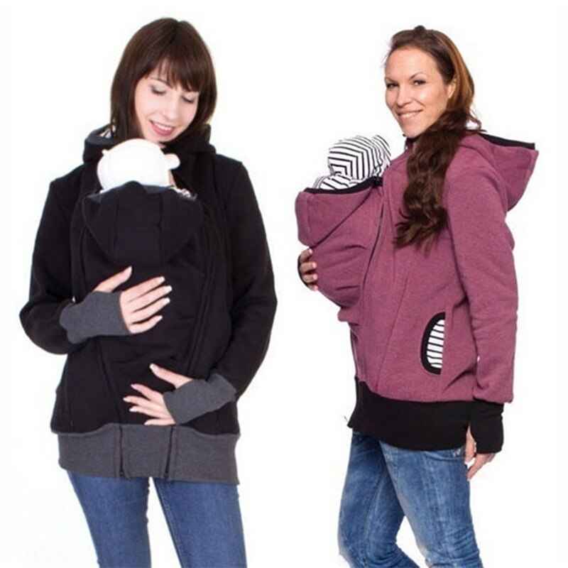 Fashion Style Long Sleeve Maternity Warm Hoddies