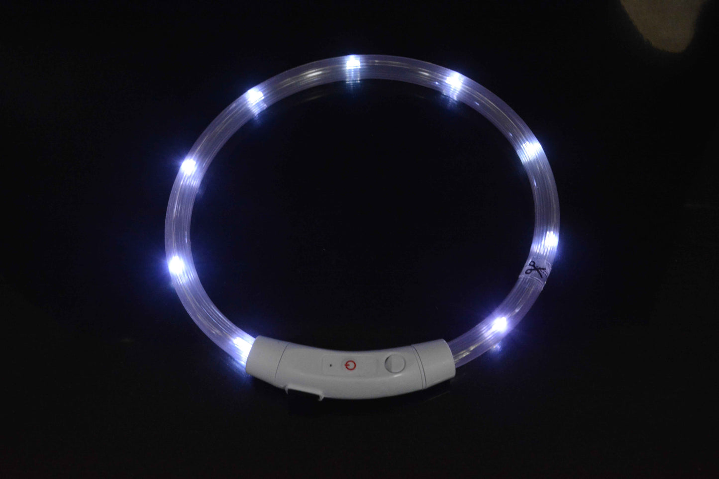 Dog luminous collar With USB charging neck ring