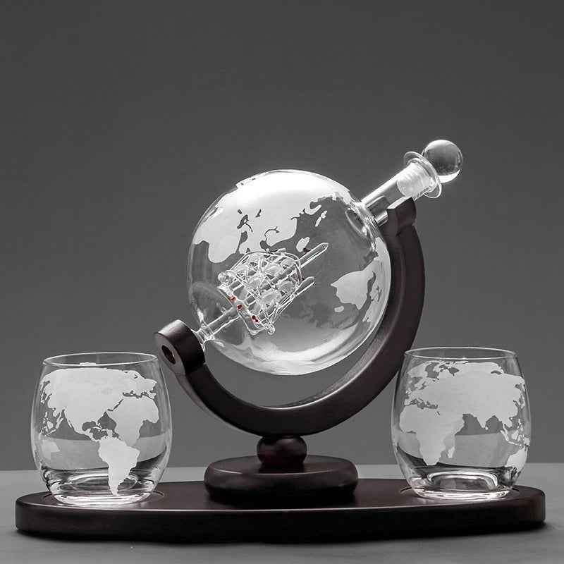 Creative Globe Decanter Set